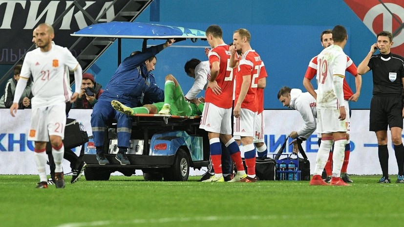 «Наказания за травмирование Лунёва ещё не придумали»: что говорили футболисты и тренеры после матча Россия — Испания