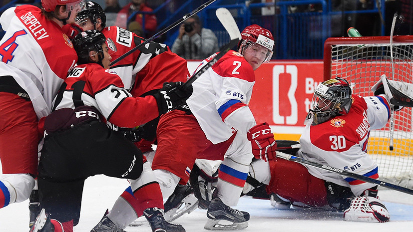 С достоинством: молодёжная сборная России по хоккею победила Канаду, но уступила в Суперсерии по буллитам