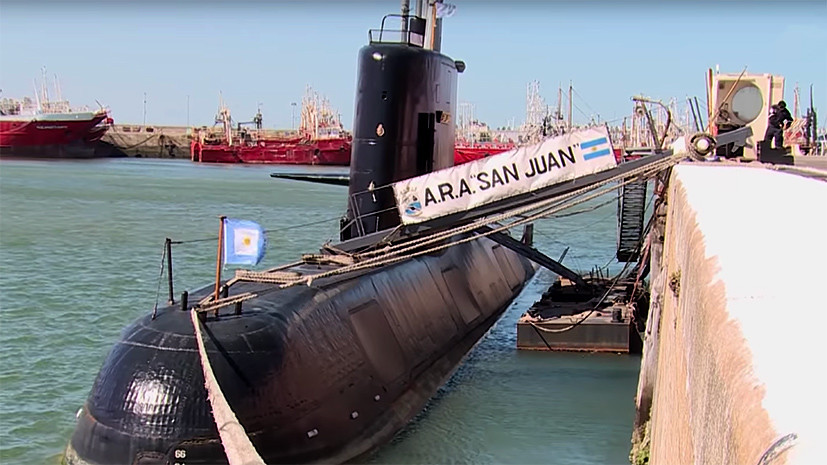 У берегов Аргентины пропала боевая подводная лодка