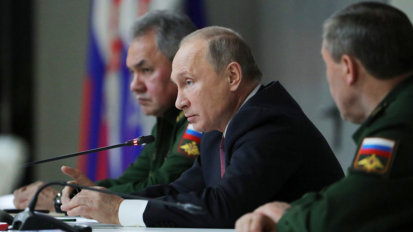 «Россия должна быть среди государств-лидеров»: Путин призвал к строительству армии нового поколения
