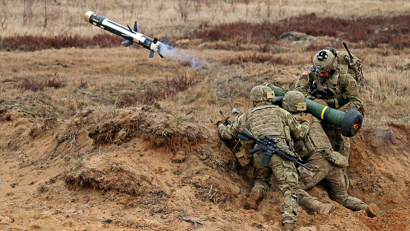 США приняли решение о поставках оборонительного оружия на Украину