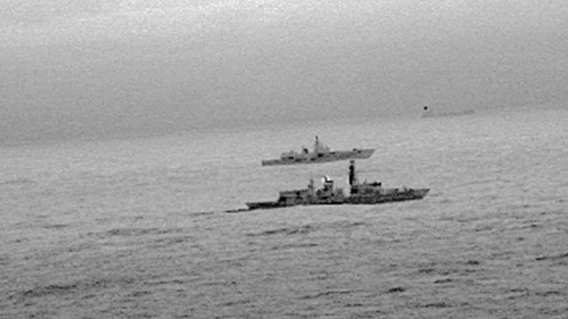 Британские ВМС сопровождали российский фрегат «Адмирал Горшков» в Северном море