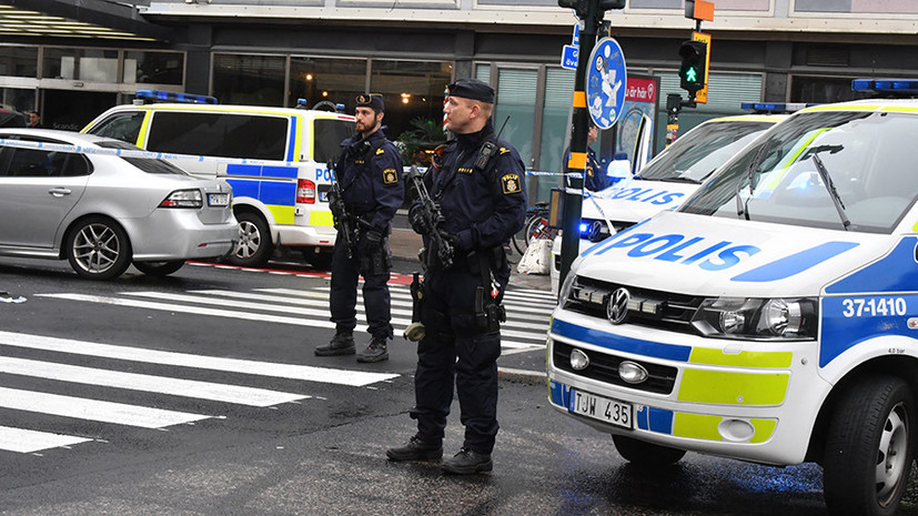 В Стокгольме произошёл взрыв у станции метро