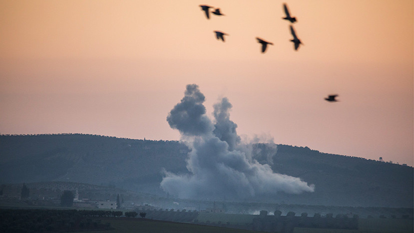 «Оливковое» наступление: курды сообщили о первых жертвах операции Турции в Сирии