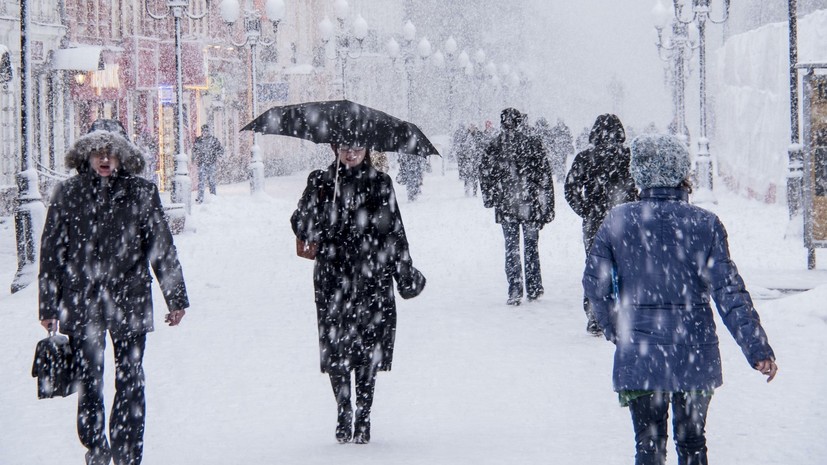 Синоптики предупредили о снегопадах на следующей неделе в Москве