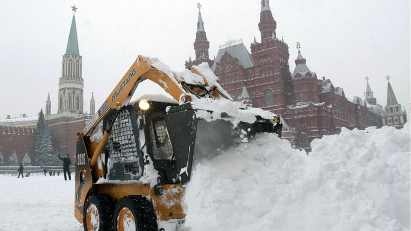 В Москве на месяц раньше выпала зимняя норма осадков
