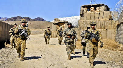 Военнослужищие армии США в афганской провинции Пактия, граничащей с Пакистаном