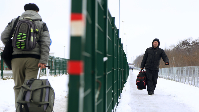 За 6 лет число украинцев, получивших разрешения на временное проживание в России, увеличилось почти втрое