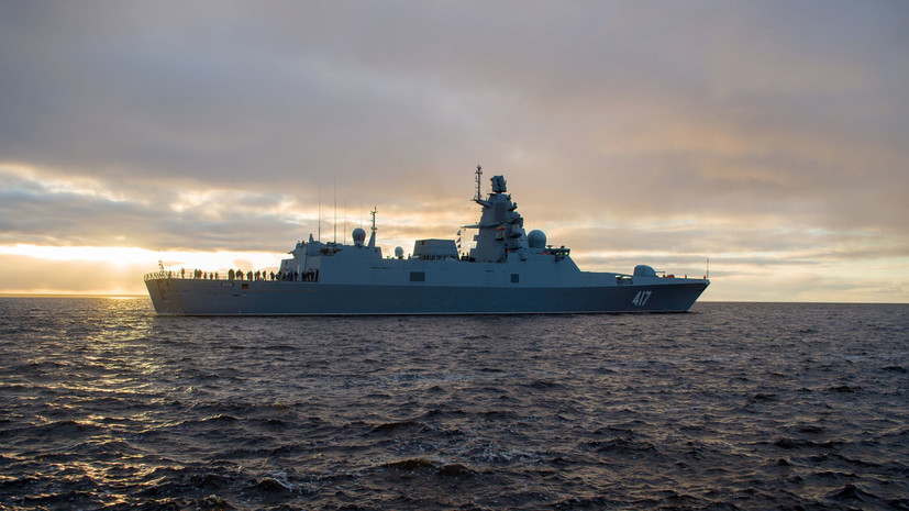 В ОСК рассказали о планах по сдаче в эксплуатацию фрегата «Адмирал Горшков»