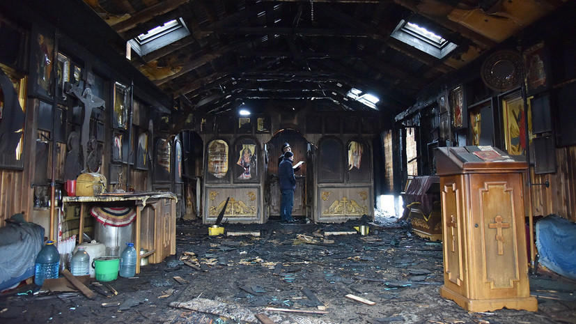 «Безоговорочный поджог»: в УПЦ раскрыли обличающие радикалов детали пожара во львовской церкви