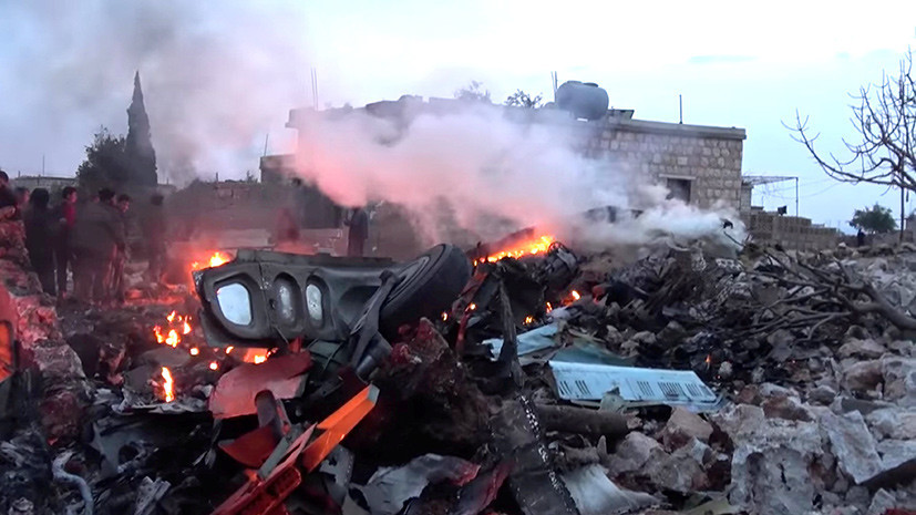 В Минобороны рассказали о деталях боя между сбитым в Сирии пилотом Су-25 и террористами