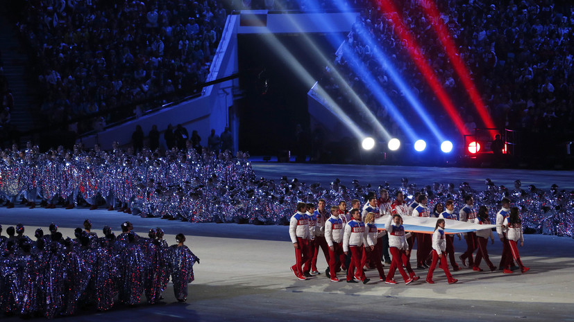 Стало известно, сколько российских спортсменов примут участие в церемонии открытия ОИ-2018