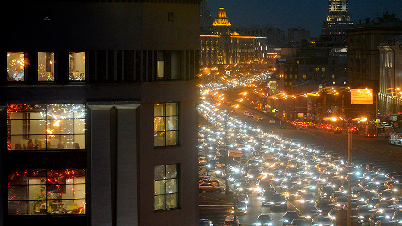 Москва стала второй в мире по уровню загруженности дорог в 2017 году