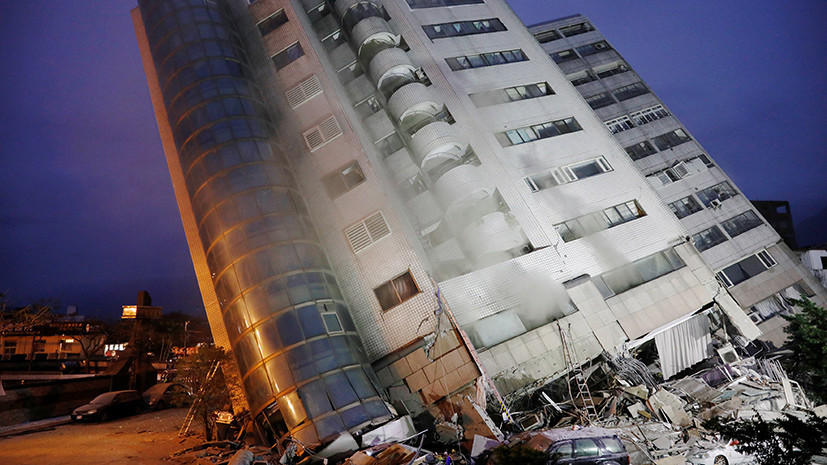 СМИ сообщили о росте числа погибших и пострадавших при землетрясении на Тайване