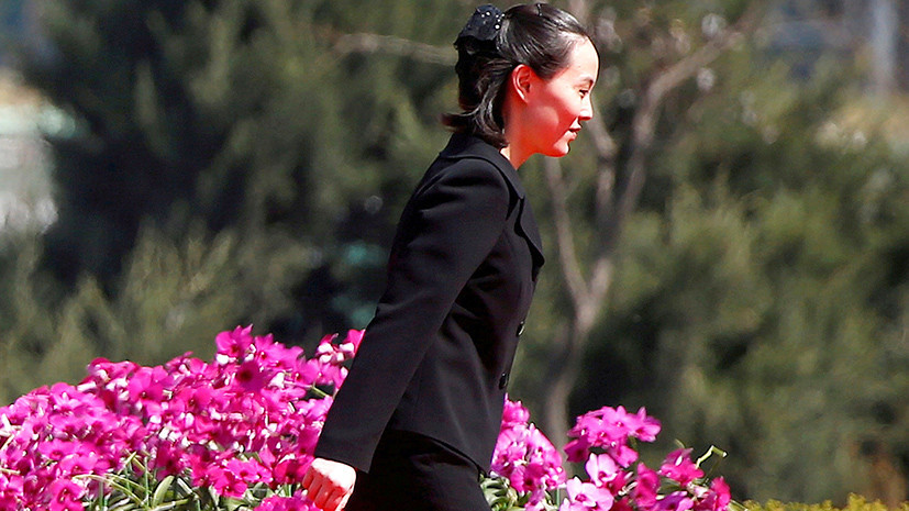 СМИ: Сестра Ким Чен Ына отправится в Южную Корею