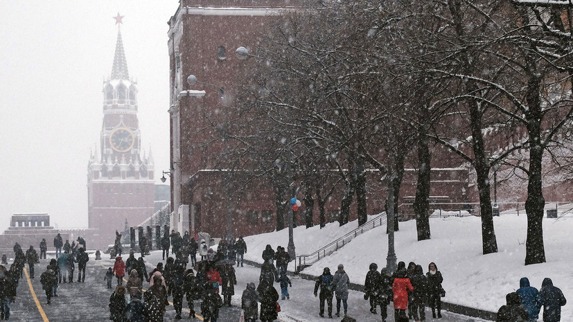 В Москве 9 февраля ожидается до -5 °С