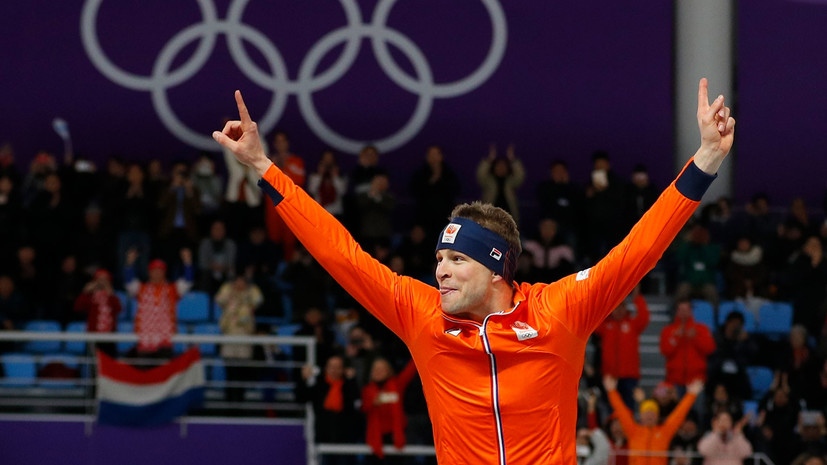 Крамер установил рекорд по количеству медалей на ОИ в мужском конькобежном спорте