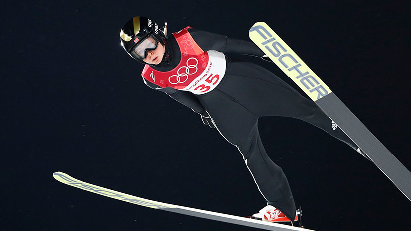 Норвежка Лундбю стала олимпийской чемпионкой по прыжкам со среднего трамплина, Аввакумова — четвёртая
