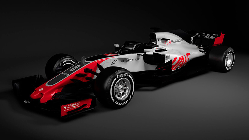 Американская команда «Хаас» первой представила новый болид на сезон 2018 года «Формулы-1»