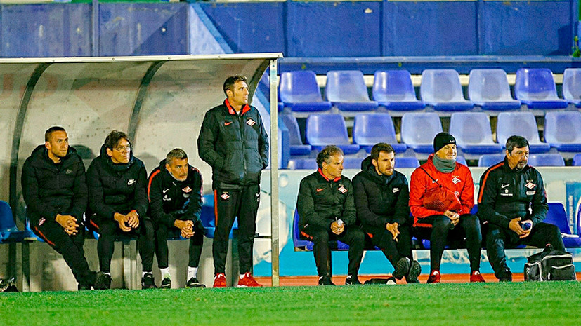 «Спартак» представил стартовый состав на матч плей-офф Лиги Европы с «Атлетиком»