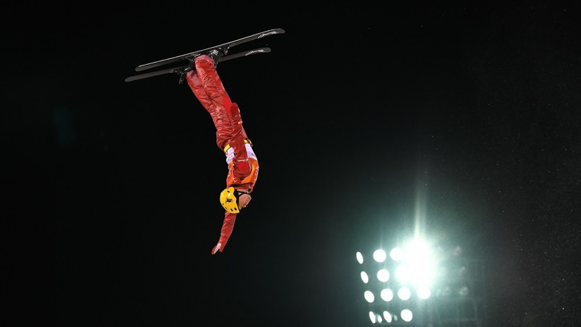 Фристайлист Кротов вышел в финал соревнований по лыжной акробатике на ОИ-2018