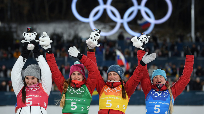 Медаль в лыжной эстафете, рекорд Ковальчука и провал Акимовой: итоги девятого дня Олимпиады