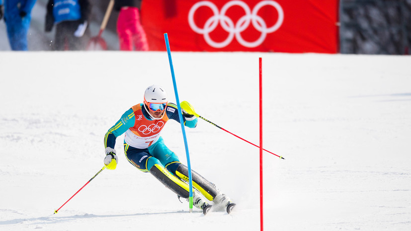 Шведский горнолыжник Мюрер взял золото в слаломе на ОИ-2018