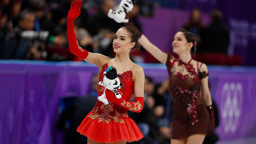 Фигуристка Загитова принесла сборной России первую золотую медаль Игр, Медведева завоевала серебро
