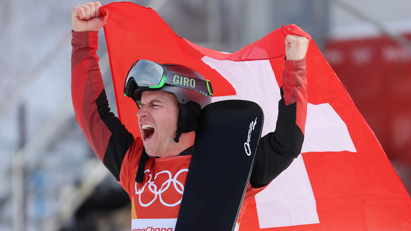 Сноубордист Гальмарини стал олимпийским чемпионом в параллельном гигантском слаломе