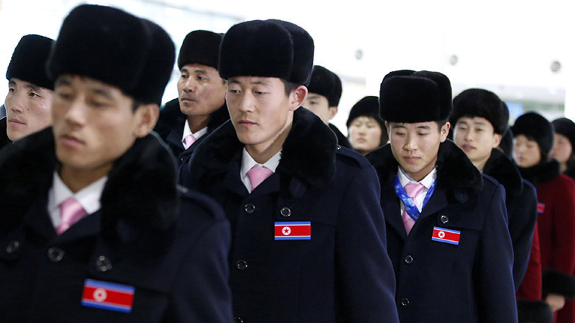 Делегация из КНДР вернулась на родину после визита в Южную Корею на закрытие ОИ-2018