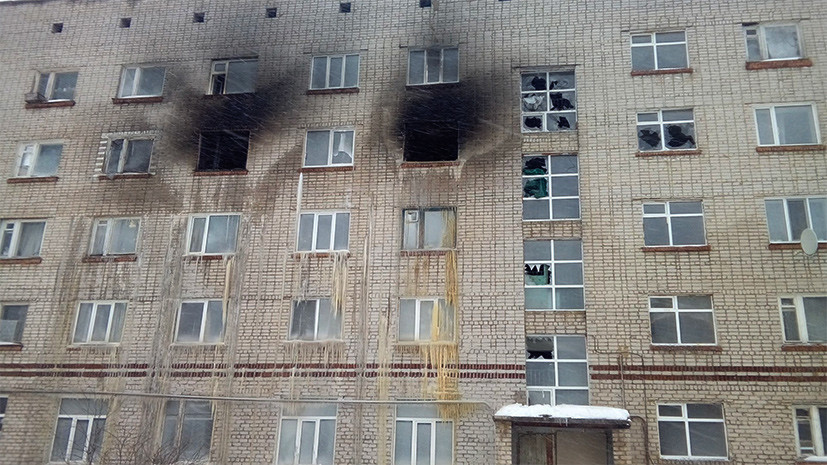 В МЧС назвали предварительную причину пожара в Пермском крае