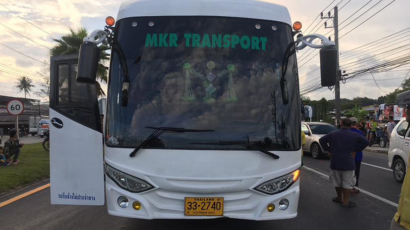 СМИ: В Таиланде автобус с туристами из России попал в ДТП