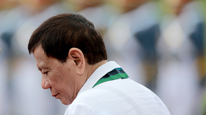 Дутерте заявил о готовности досрочно покинуть пост президента Филиппин