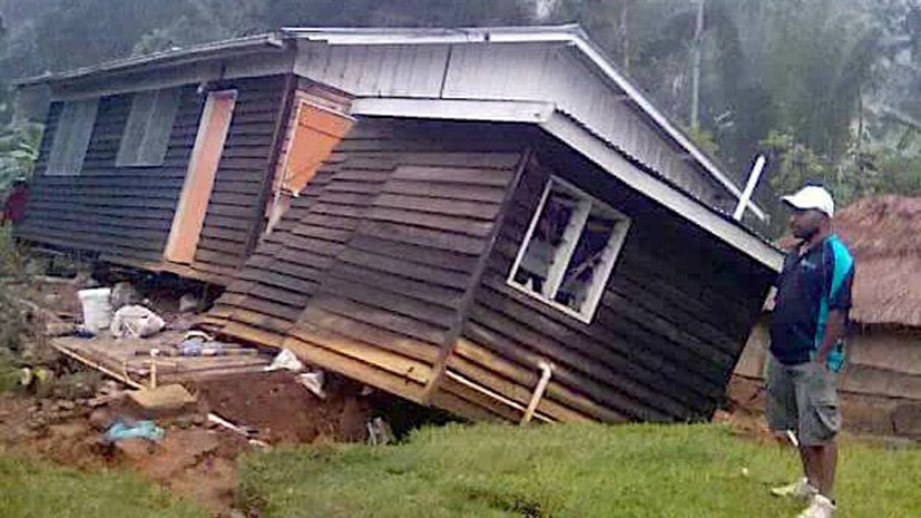 Землетрясение магнитудой 6,0 произошло в Папуа — Новой Гвинее