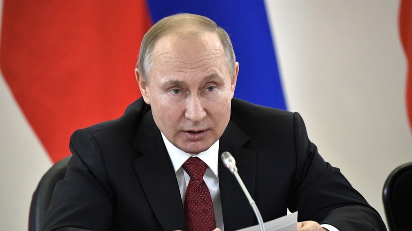 Путин прокомментировал восстановление членства ОКР в МОК