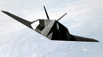 Американский малозаметный ударный самолёт Локхид F-117
