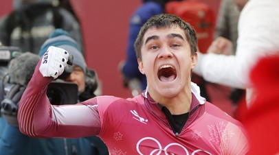 Серебряный призёр Олимпийских игр в Пхёнчхане Никита Трегубов