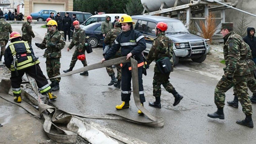 При пожаре в наркологическом центре в Баку погибли 24 человека