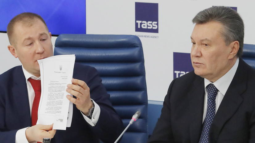 «Под влиянием Запада происходит террор и насилие»: Янукович обнародовал письмо к Путину от марта 2014 года