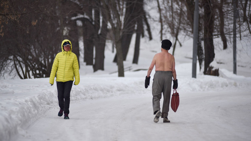 В Москве 4 марта ожидается до -8 °С