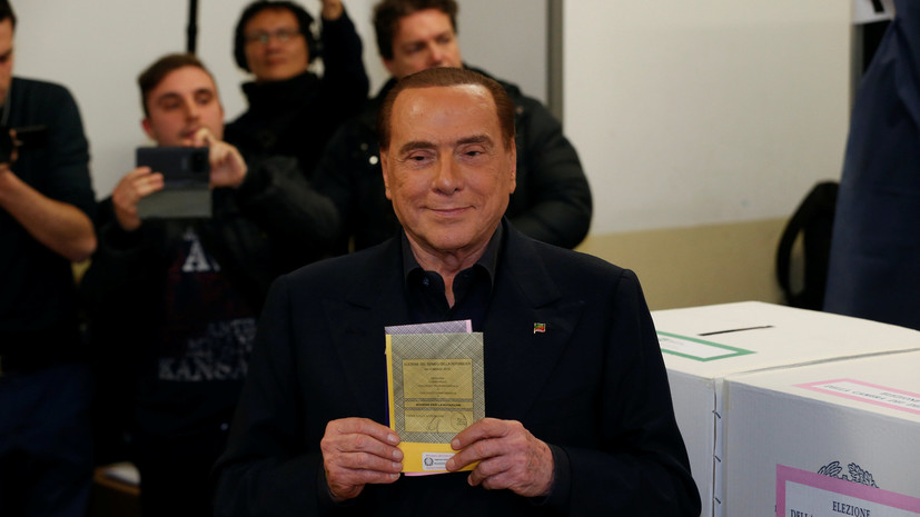 Пушков назвал политическим возрождением Берлускони результаты выборов в Италии
