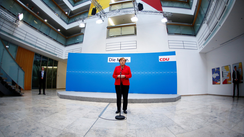 Штайнмайер выдвинул кандидатуру Меркель на пост канцлера ФРГ
