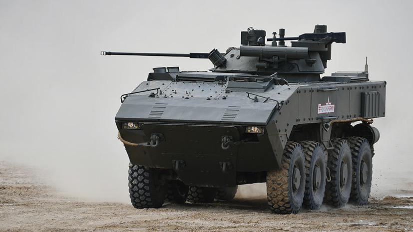 Разработчик рассказал об эффективности колёсного танка в борьбе с терроризмом