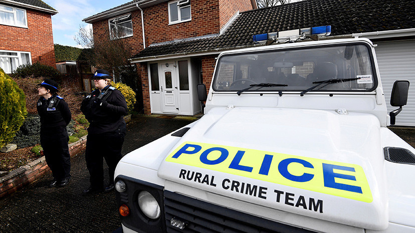 Делом об отравлении в британском Солсбери займётся отдел полиции по борьбе с терроризмом