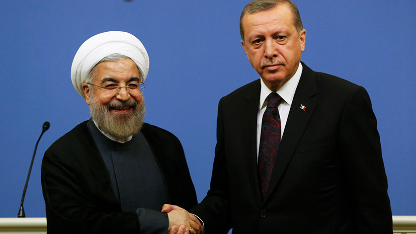 Эрдоган и Рухани по телефону обсудили ситуацию в Восточной Гуте