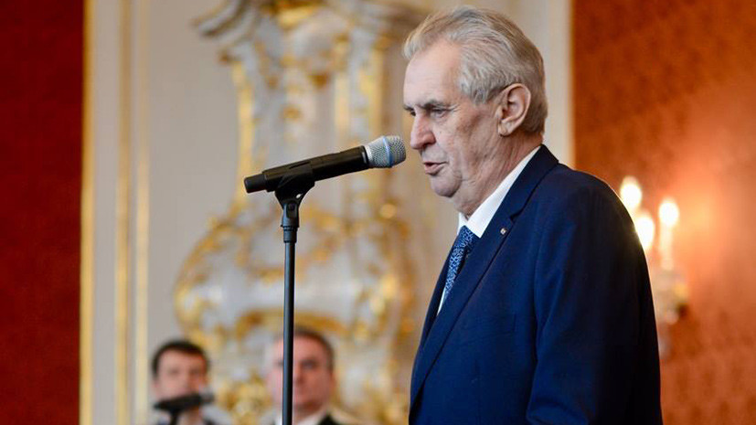 В Праге прошла церемония инаугурации президента Чехии