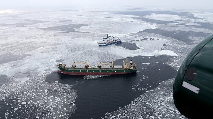 Панамский сухогруз терпит бедствие в Финском заливе