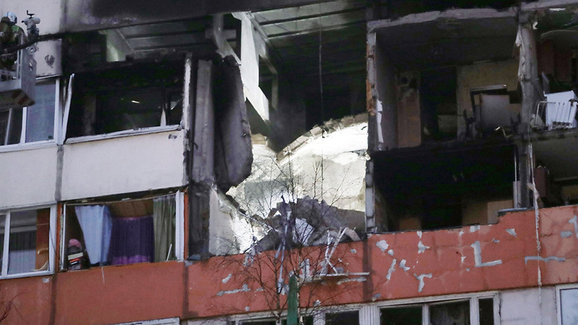 В МВД назвали возможную причину хлопка в жилом доме в Петербурге