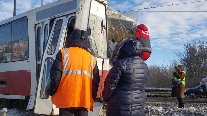 Источник: в Ульяновске в ДТП с трамваем пострадали семь человек