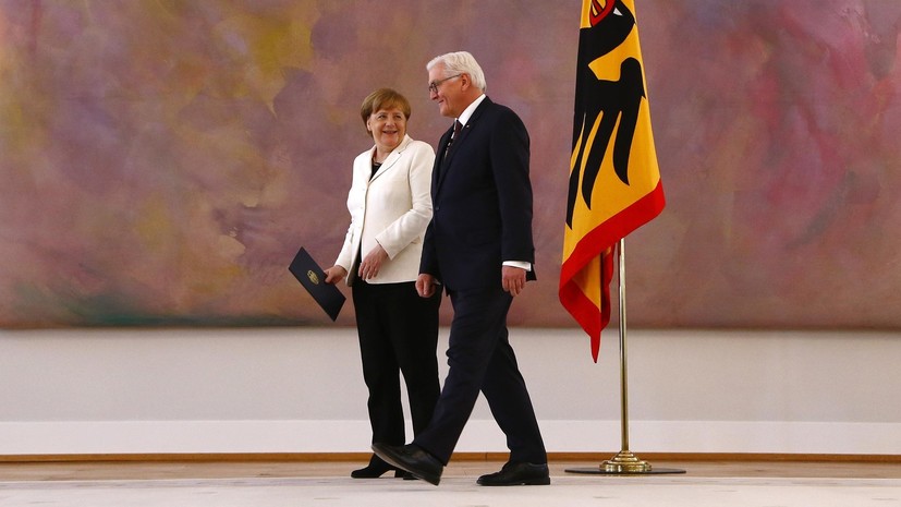 Штайнмайер утвердил Меркель в должности канцлера ФРГ
